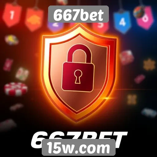 Recursos de segurança no site 667bet são destacados