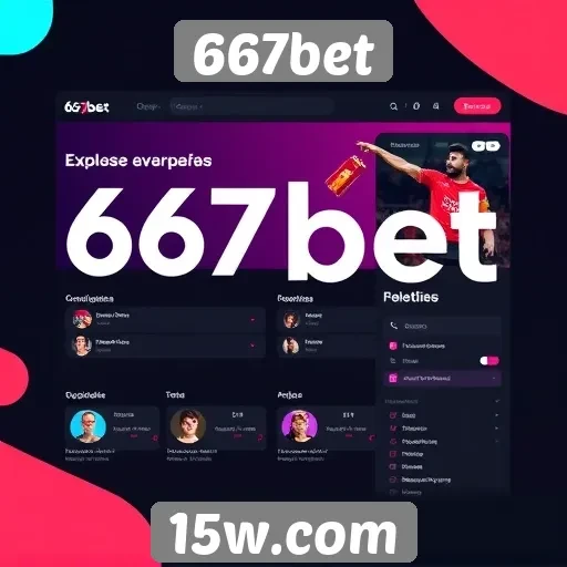 Análise da interface do usuário do site 667bet